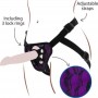 GET REAL STRAP ON LACE HARNeS MORADO