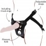 GET REAL STRAP ON PLEASURE HARNeS NEGRO