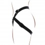 GET REAL STRAP ON PLEASURE HARNeS NEGRO