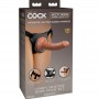 KING COCK eLITE ARNeS AJUSTABLE CONFORTABLE CON DILDO 178 CM