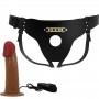 PRETTY LOVE STARKS HARNESS BRIEFS VIBRACIoN MULTI VELOCIDAD DILDO 175 CM MULATO