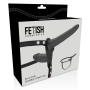 FETISH SUBMISSIVE HARNESS DOBLE PENETRACIoN NEGRO