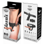 HARNESS ATTRACTION HARRIS DOBLE PENETRACIoN CON VIBRACIoN 18 CM O 35 CM
