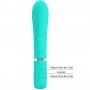PRETTY LOVE THOMAS VIBRADOR PUNTO G MULTIFUNCIoN VERDE AGUA