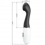 PRETTY LOVE CHARLES VIBRADOR PUNTO G 30 MODOS NEGRO