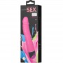 BAILE COLORFUL SEX VIBRADOR REALiSTICO ROSA 23 CM