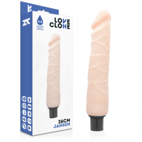 LOVECLONE JANSEN VIBRADOR REALiSTICO SELF LUBRICATION 26 CM O 42 CM