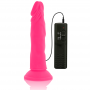 DIVERSIA DILDO REALiSTICO FLEXIBLE CON VIBRACIoN ROSA 23 CM O 43 CM