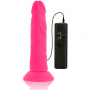 DIVERSIA DILDO REALiSTICO FLEXIBLE CON VIBRACIoN ROSA 23 CM O 43 CM
