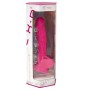 SILEXD PENE REALiSTICO MODELO 18 ROSA VIBRACIoN CONTROL REMOTO LRS