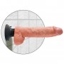 KING COCK DILDO VIBRADOR CON TESTiCULOS 255 CM COLOR NATURAL