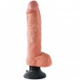 KING COCK DILDO VIBRADOR CON TESTiCULOS 255 CM COLOR NATURAL