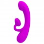 PRETTY LOVE SINCERE VIBRADOR Y ONDAS ESTIMULADORAS DE CLiTORIS SILICONA MORADO
