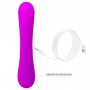 PRETTY LOVE SINCERE VIBRADOR Y ONDAS ESTIMULADORAS DE CLiTORIS SILICONA MORADO