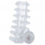 CASUAL LOVE RING FUNDA PENE VIBRADOR TRANSPARENTE