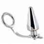 METAL HARD ANILLO ACERO CON PLUG ANAL 45 X 50MM