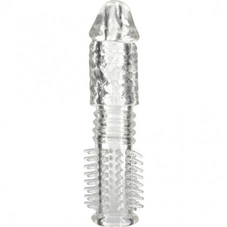 SEVEN CREATIONS FUNDA PARA EL PENE SILICONA TEXTURIZADA