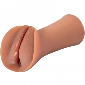 FETISH FANTASY EXTREME MASTURBADOR MASCULINO SILICONA SLIPPERY SLIT CARAMELO