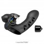 PRETTY LOVE VANCE FUNDA DEDO VIBRADOR CONEJO NEGRO