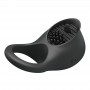 PRETTY LOVE ANILLO VIBRADOR PARA PENE CON LENGUA NEGRO