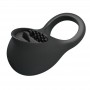 PRETTY LOVE ANILLO VIBRADOR PARA PENE CON LENGUA NEGRO