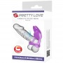 PRETTY LOVE SILAS ANILLO VIBRADOR 7 VIBRACIONES SILICONA LILA