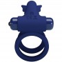 PRETTY LOVE JAMELE DOBLE ANILLO CON VIBRACIoN ESTIMULADOR MARIPOSA AZUL
