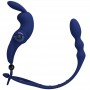 PRETTY LOVE AYAD ANILLO VIBRADOR RABBIT CON PLUG AZUL