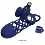 PRETTY LOVE GIANN ANILLO VIBRADOR CON FUNDA DE SILICONA AZUL
