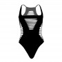 LEG AVENUE BODY TANGA RACERBACK NEGRO