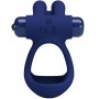 PRETTY LOVE FRANCISCO DOBLE ANILLO VIBRADOR RABBIT AZUL