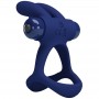 PRETTY LOVE FRANCISCO DOBLE ANILLO VIBRADOR RABBIT AZUL
