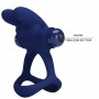 PRETTY LOVE FRANCISCO DOBLE ANILLO VIBRADOR RABBIT AZUL
