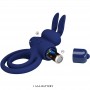 PRETTY LOVE DAREY DOBLE ANILLO VIBRADOR RABBIT AZUL