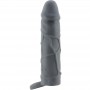 PRETTY LOVE FUNDA DE PENE DE PIEL REALiSTICA GRIS OSCURO