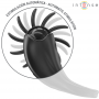 INTENSE MABEL ANILLO VIBRADOR 10 VIBRACIONES CON ESTIMULADOR DE CLiTORIS NEGRO