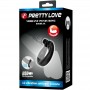 PRETTY LOVE DAHLIA ANILLO VIBRADOR ESTIMULADOR DE CLiTOIS 12 VIBRACIONES NEGRO