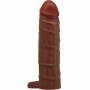 PRETTY LOVE KAILE FUNDA PARA PENE CON EXTENSIoN DE 25 CM MULATO