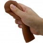PRETTY LOVE NILE FUNDA PARA PENE CON EXTENSIoN DE 25 CM MULATO