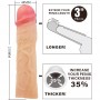 PRETTY LOVE DEREK FUNDA PENE CON EXTENSIoN DE 76 CM NATURAL