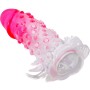 PRETTY LOVE WILFORD FUNDA REALiSTICA ALARGADORA CON RELIEVE PARA PENE ROSA