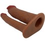 PRETTY LOVE YAIRON FUNDA PARA PENE DOBLE CON EXTENSIoN DE 4 CM MULATO