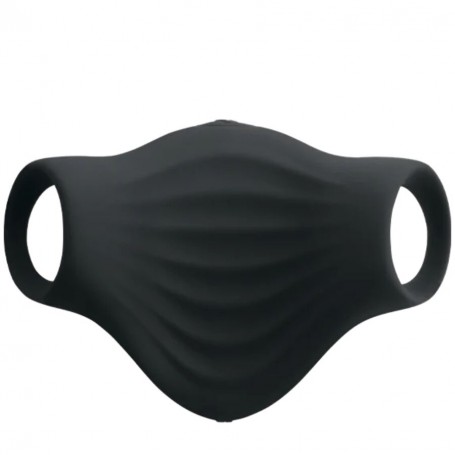 ROCKS OFF PALM MASTURBADOR VIBRADOR FLEXIBLE NEGRO