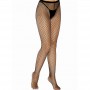 LEG AVENUE MEDIAS DE RED CROTCHLESS NEGRO