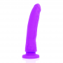 DELTA CLUB DILDO REALISTA LILA SILICONA MEDICA 20 CM O 4 CM