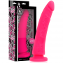 DELTA CLUB DILDO REALISTA ROSA SILICONA MEDICA 23 CM O 45 CM