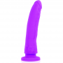 DELTA CLUB DILDO REALISTA LILA SILICONA MEDICA 23 CM O 45 CM