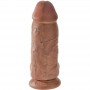 KING COCK PENE REALiSTICO CHUBBY 23 CM CARAMELO