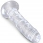 KING COCK CLEAR PENE REALiSTICO 155 CM TRANSPARENTE
