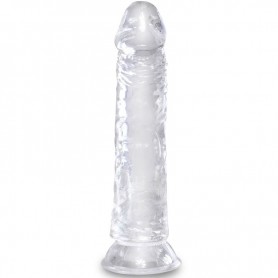KING COCK CLEAR PENE REALiSTICO 197 CM TRANSPARENTE